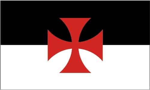 Knights Templar Crusaders Flag (3' x 2') with eyelets - Click Image to Close