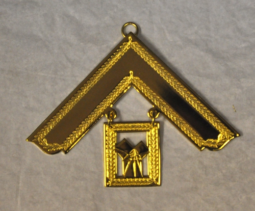 Craft Lodge Officers Collar Jewel - IPM - Gilt - Click Image to Close