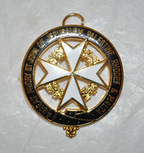 Knights of Malta Great Priory Collarette Jewel - Click Image to Close