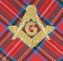 Craft Master Masons Apron - double border - Scottish - Click Image to Close