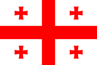 Knights Templar / Georgia Flag (5' x 3') with eyelets - Click Image to Close