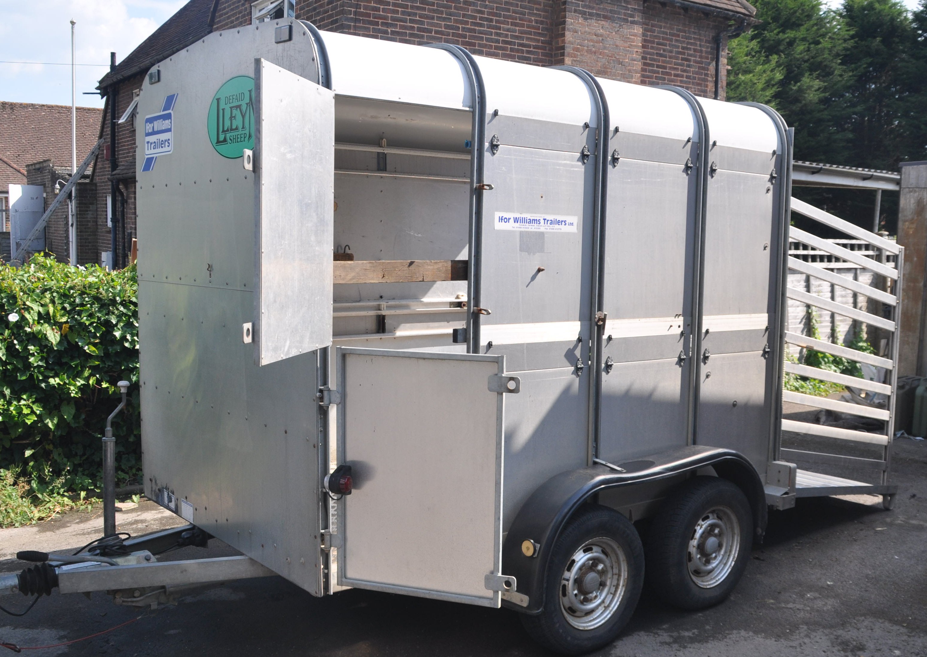Ifor Williams Livestock stock Trailer TA5 8' eBay