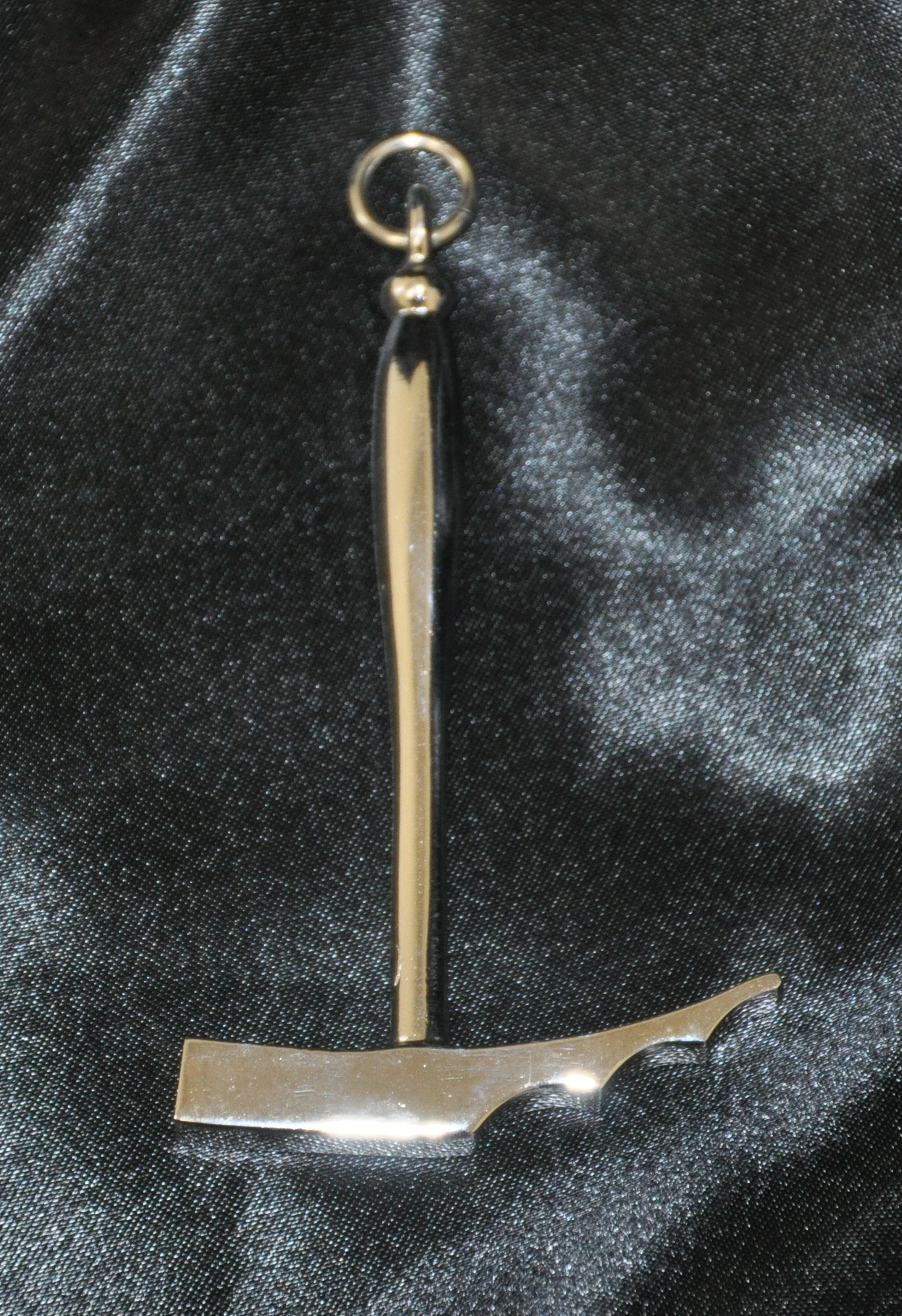 Craft Lodge Officers Collar Jewel - Jewellers Hammer (Scottish) - silver
