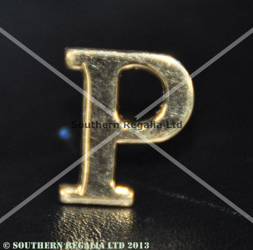 Knights Templar Priest Mitre Numeral - 'P' [KTP075-P] - £4.99 ...