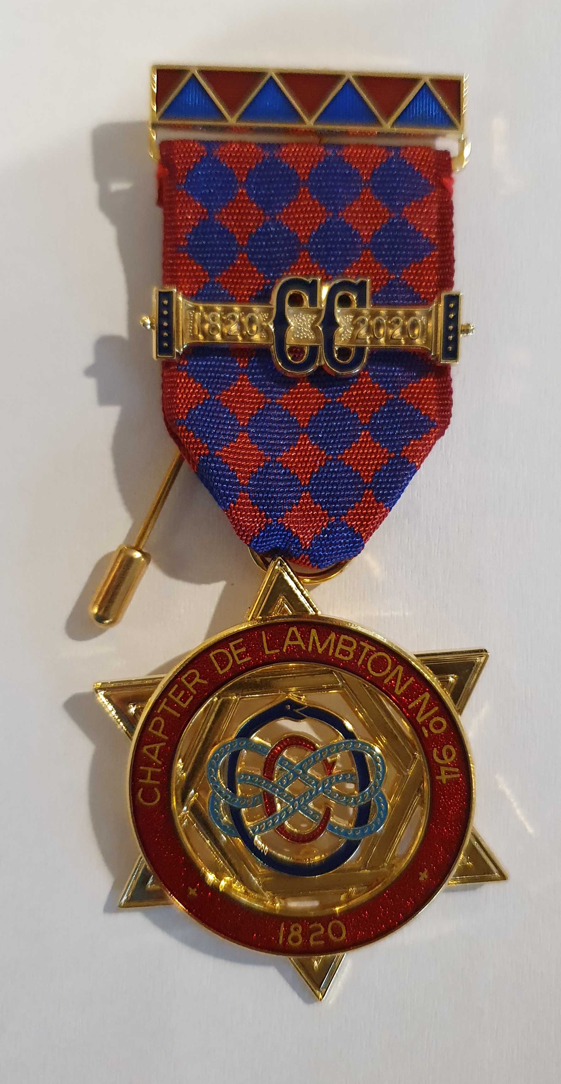 Royal Arch Chapter Captain of the Host Collar Jewel RAC-12 