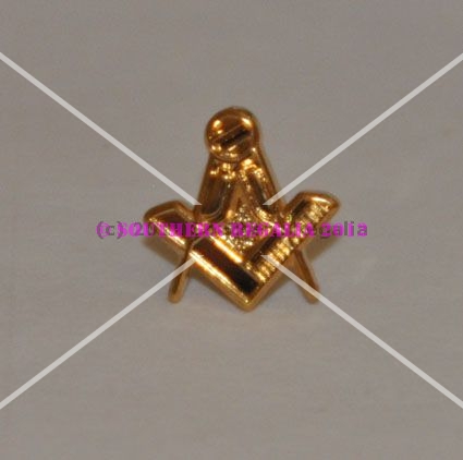 Masonic Square & Compasses Gold Plated Lapel Pin [LP016] - £2.99 ...